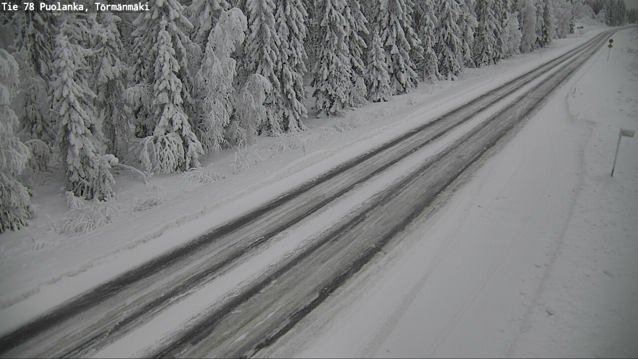 Kelikamerat Kuva Tie 78 Puolanka, Törmänmäki, Puolanka, Kainuu