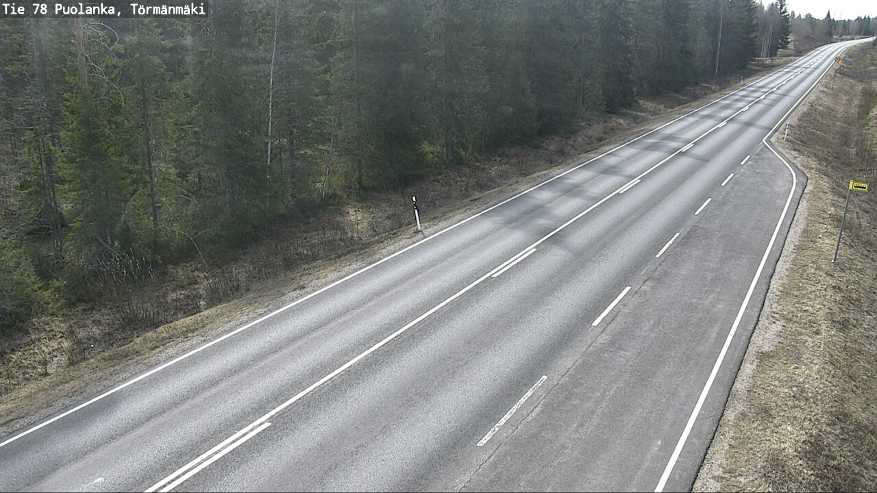 Kelikamerat Kuva Tie 78 Puolanka, Törmänmäki, Puolanka, Kainuu