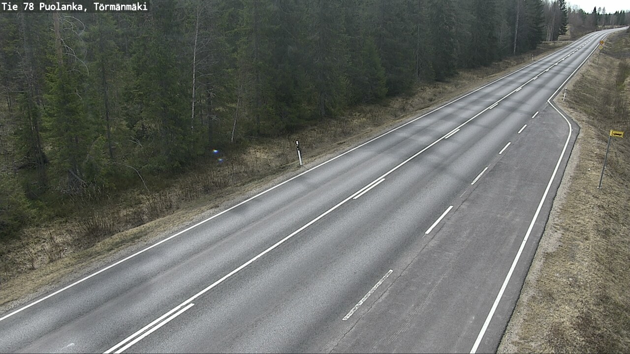 Kelikamerat Kuva Tie 78 Puolanka, Törmänmäki, Puolanka, Kainuu