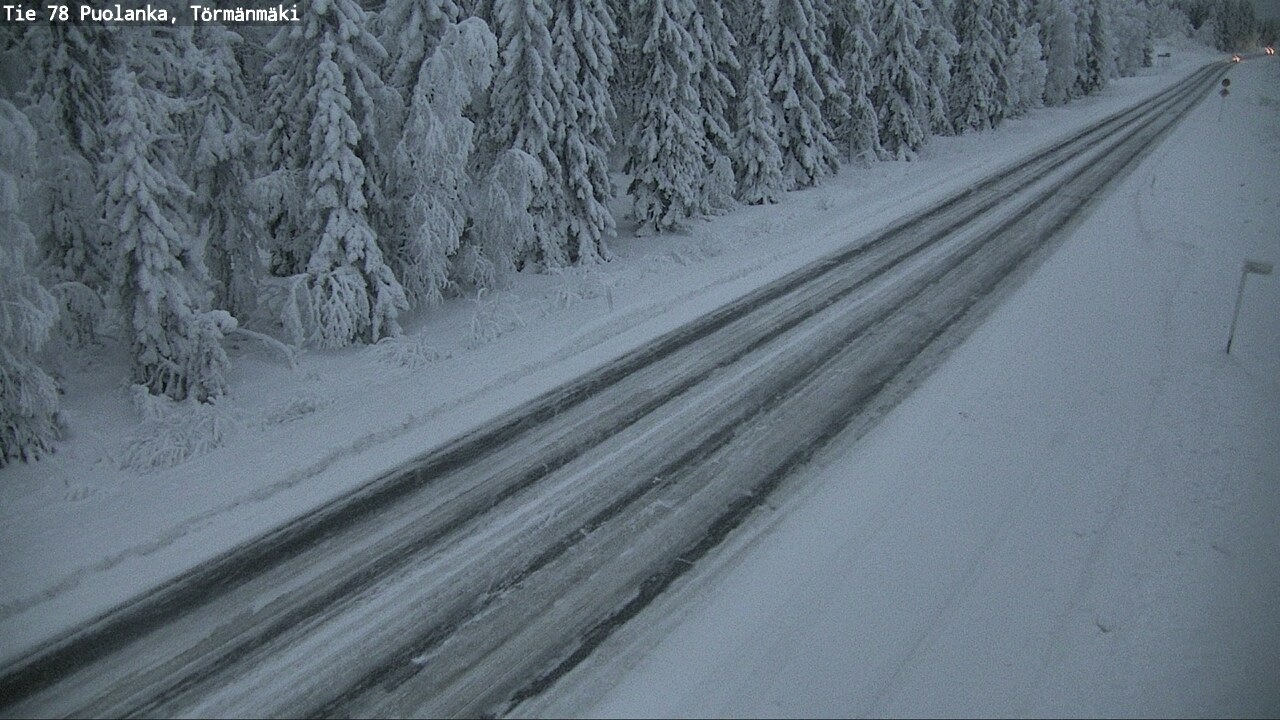Kelikamerat Kuva Tie 78 Puolanka, Törmänmäki, Puolanka, Kainuu