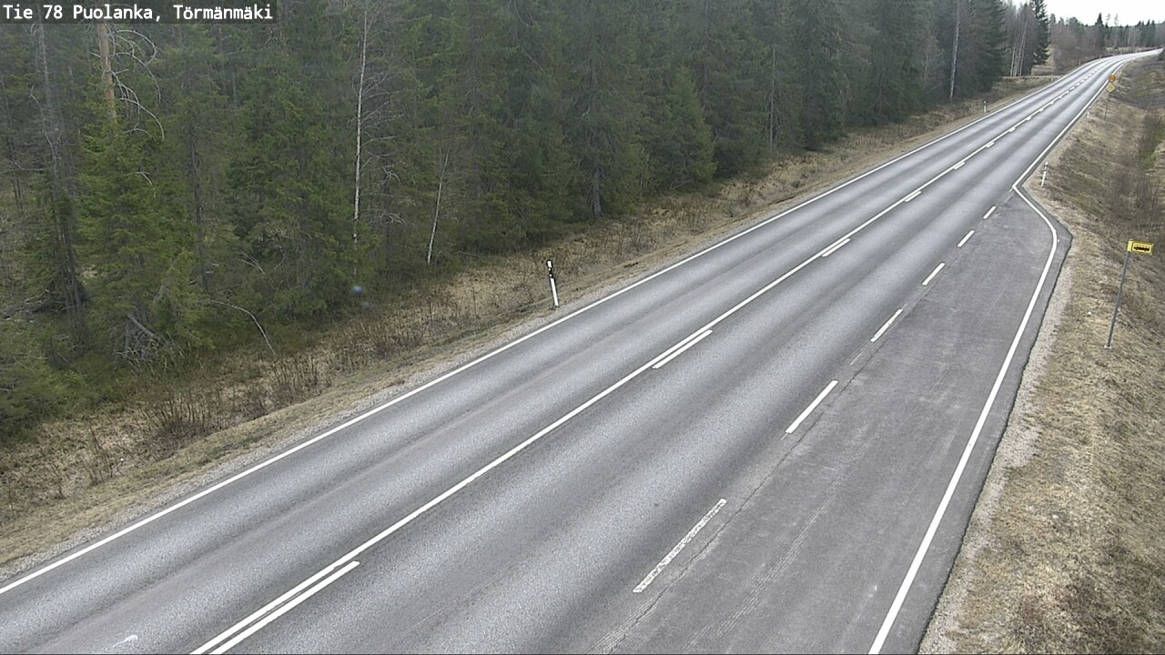Kelikamerat Kuva Tie 78 Puolanka, Törmänmäki, Puolanka, Kainuu