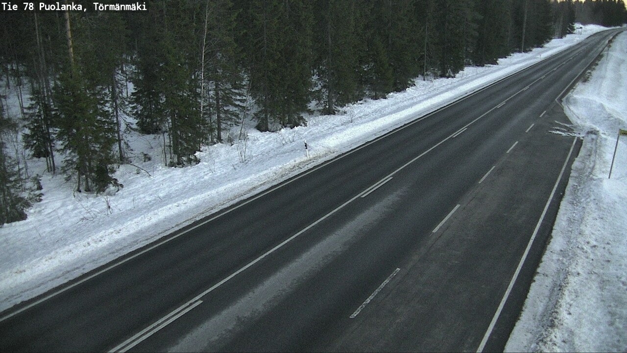 Kelikamerat Kuva Tie 78 Puolanka, Törmänmäki, Puolanka, Kainuu