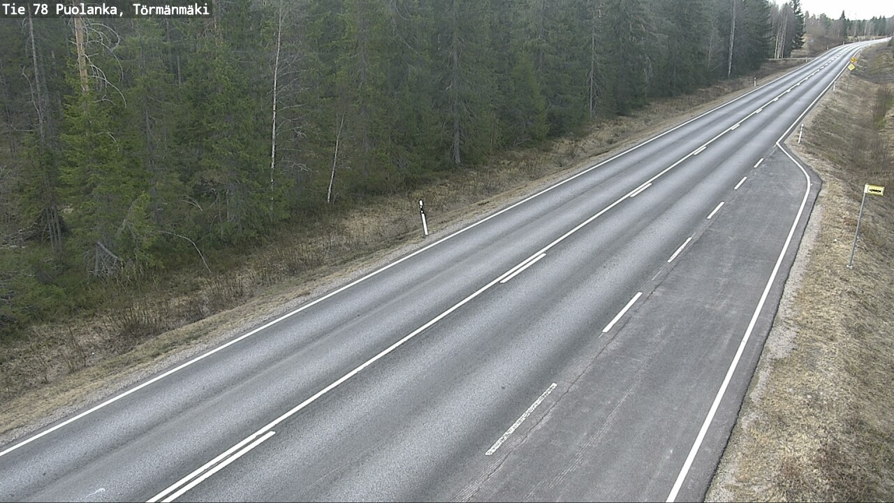Kelikamerat Kuva Tie 78 Puolanka, Törmänmäki, Puolanka, Kainuu
