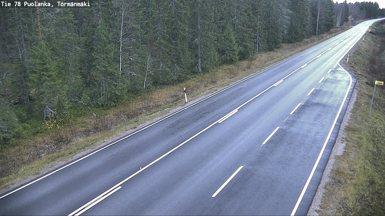 Kelikamerat Kuva Tie 78 Puolanka, Törmänmäki, Puolanka, Kainuu