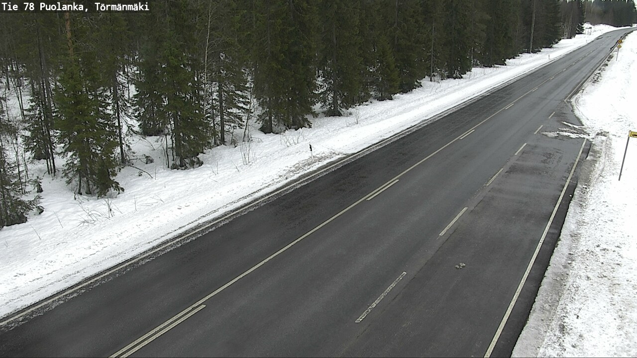 Kelikamerat Kuva Tie 78 Puolanka, Törmänmäki, Puolanka, Kainuu