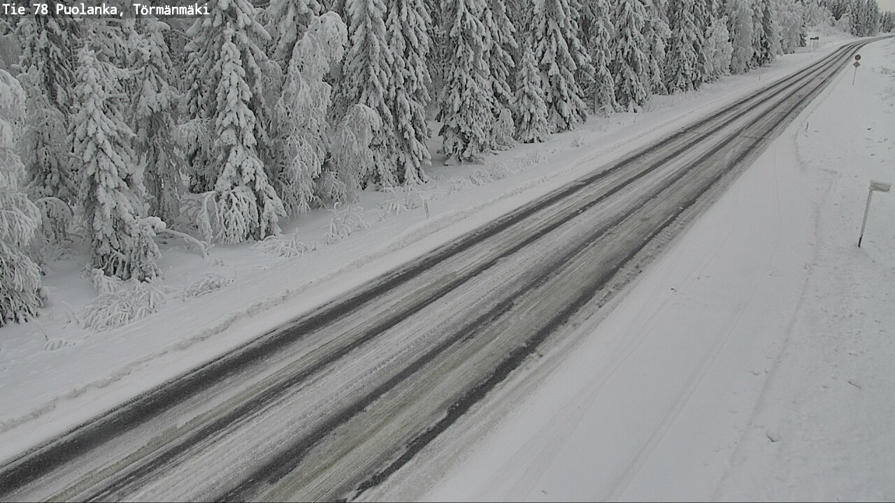 Kelikamerat Kuva Tie 78 Puolanka, Törmänmäki, Puolanka, Kainuu
