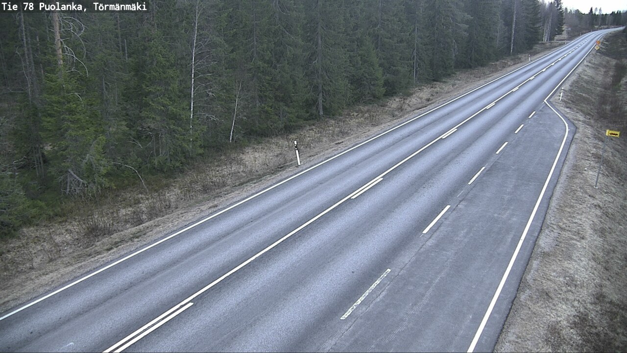 Kelikamerat Kuva Tie 78 Puolanka, Törmänmäki, Puolanka, Kainuu