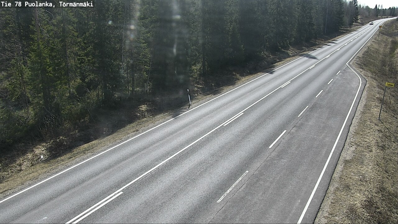 Kelikamerat Kuva Tie 78 Puolanka, Törmänmäki, Puolanka, Kainuu