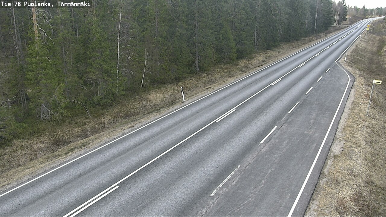 Kelikamerat Kuva Tie 78 Puolanka, Törmänmäki, Puolanka, Kainuu