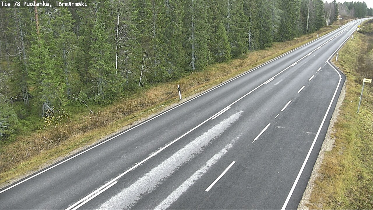 Kelikamerat Kuva Tie 78 Puolanka, Törmänmäki, Puolanka, Kainuu