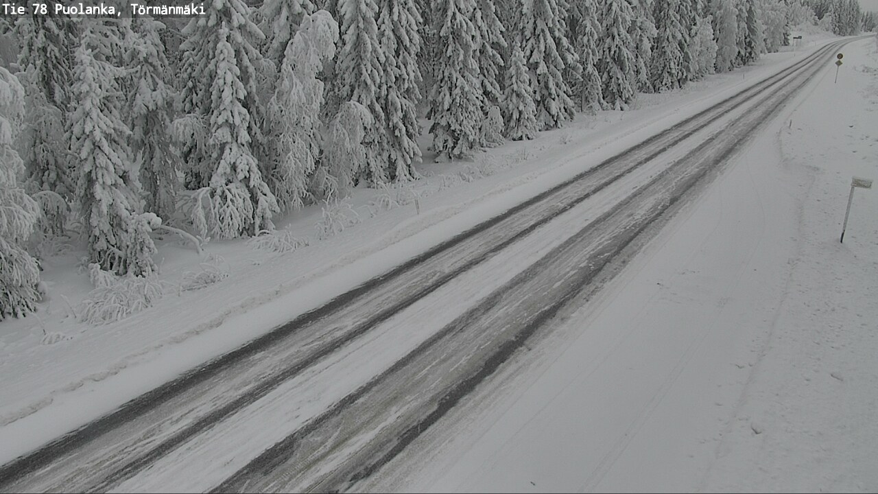 Kelikamerat Kuva Tie 78 Puolanka, Törmänmäki, Puolanka, Kainuu