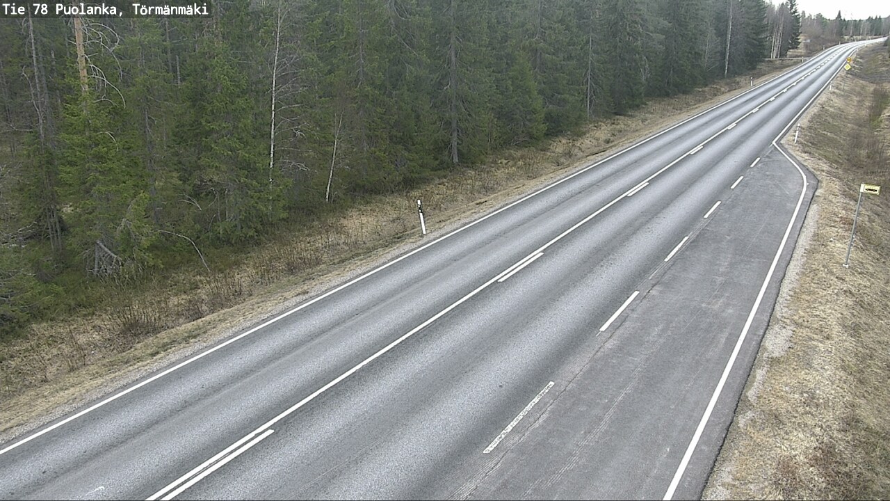 Kelikamerat Kuva Tie 78 Puolanka, Törmänmäki, Puolanka, Kainuu