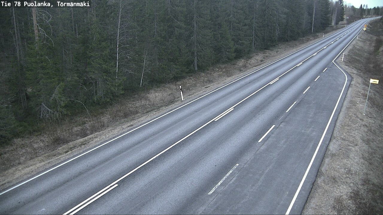 Kelikamerat Kuva Tie 78 Puolanka, Törmänmäki, Puolanka, Kainuu