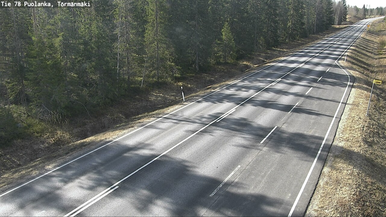 Kelikamerat Kuva Tie 78 Puolanka, Törmänmäki, Puolanka, Kainuu