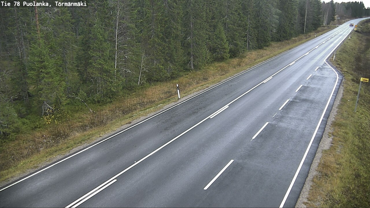 Kelikamerat Kuva Tie 78 Puolanka, Törmänmäki, Puolanka, Kainuu