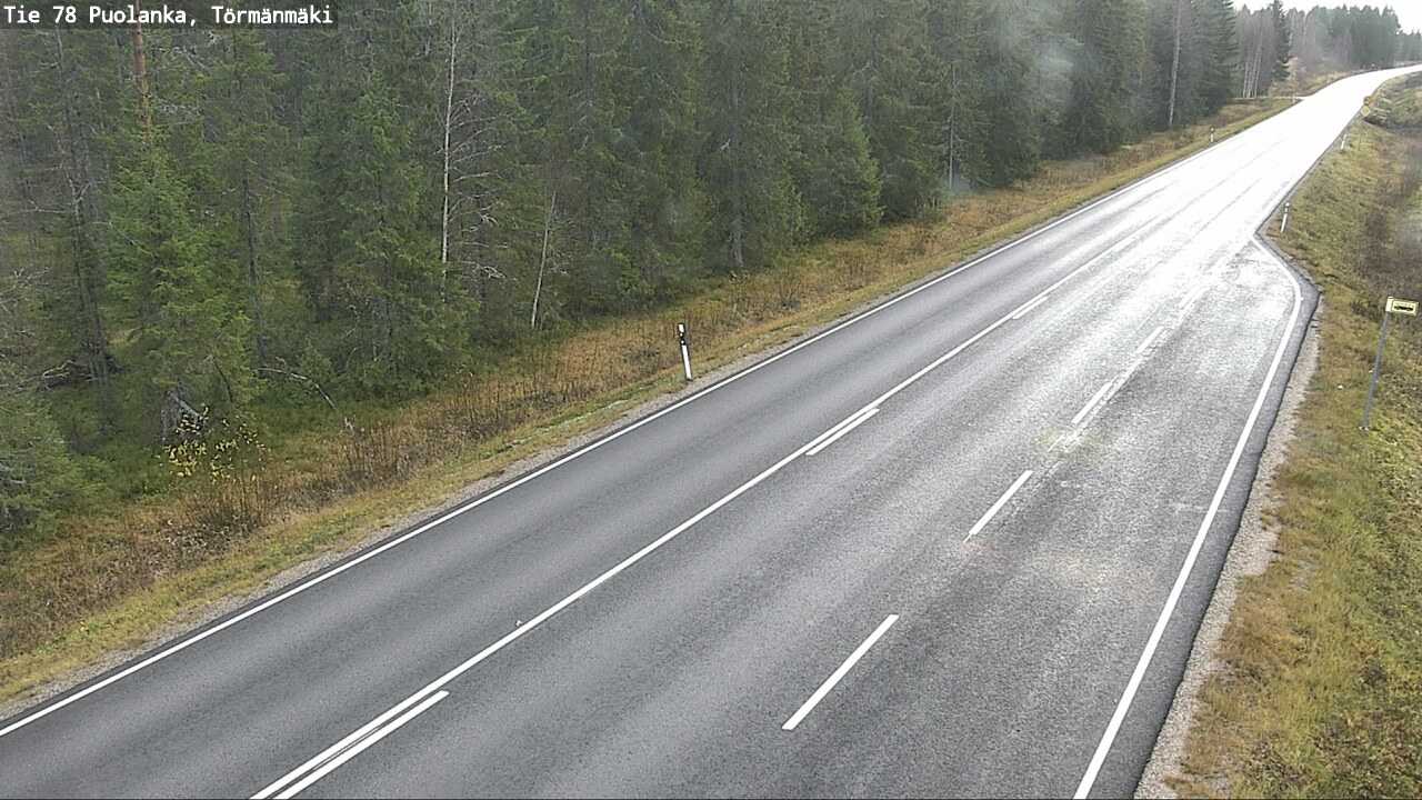 Kelikamerat Kuva Tie 78 Puolanka, Törmänmäki, Puolanka, Kainuu