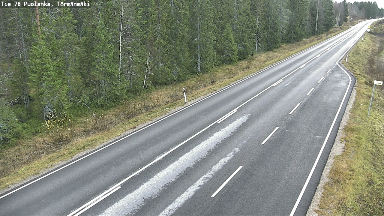 Kelikamerat Kuva Tie 78 Puolanka, Törmänmäki, Puolanka, Kainuu