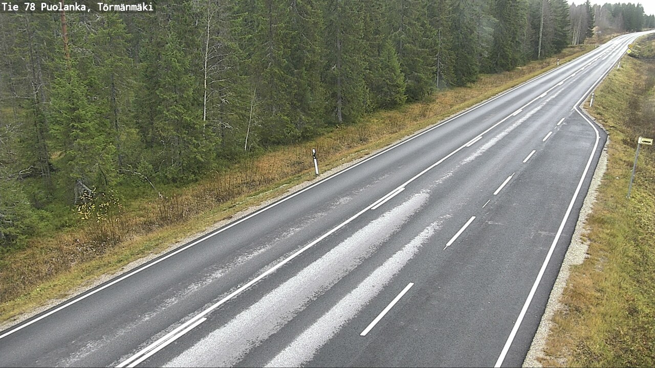 Kelikamerat Kuva Tie 78 Puolanka, Törmänmäki, Puolanka, Kainuu