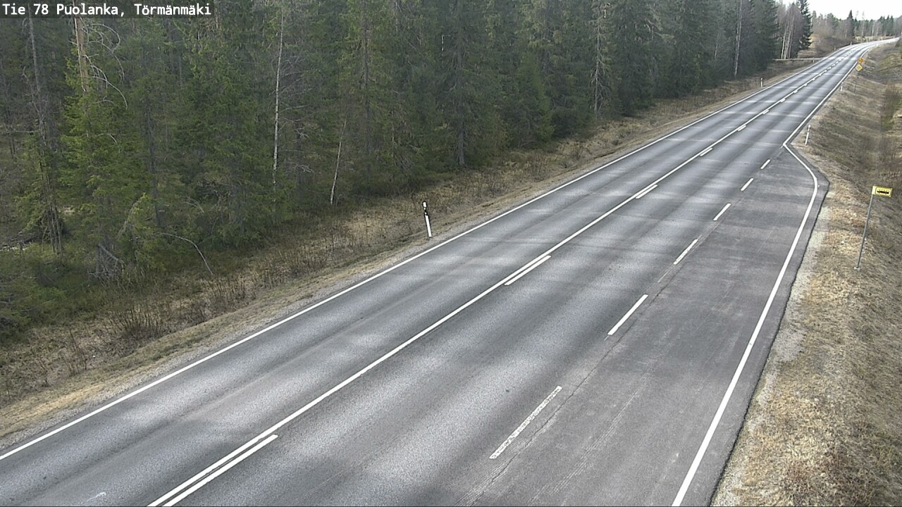 Kelikamerat Kuva Tie 78 Puolanka, Törmänmäki, Puolanka, Kainuu