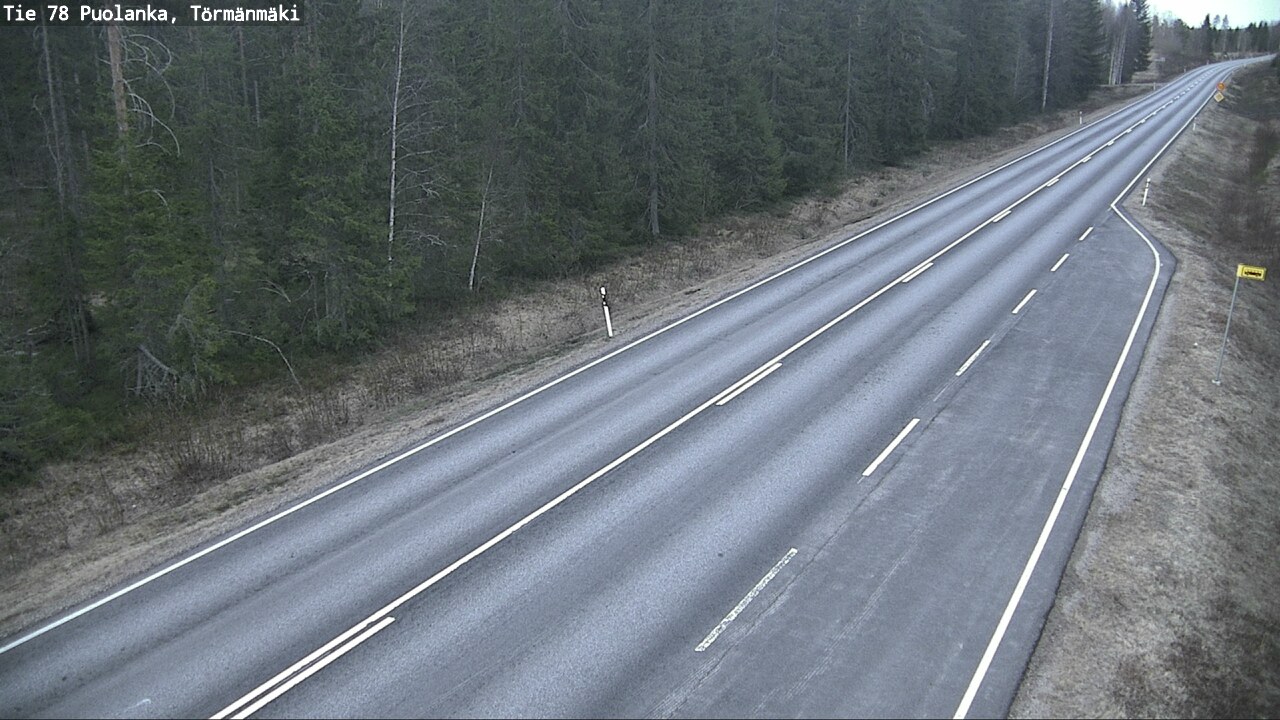 Kelikamerat Kuva Tie 78 Puolanka, Törmänmäki, Puolanka, Kainuu
