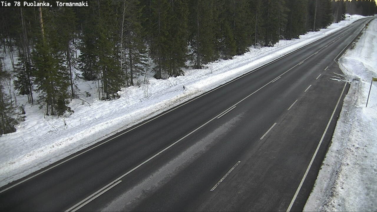 Kelikamerat Kuva Tie 78 Puolanka, Törmänmäki, Puolanka, Kainuu