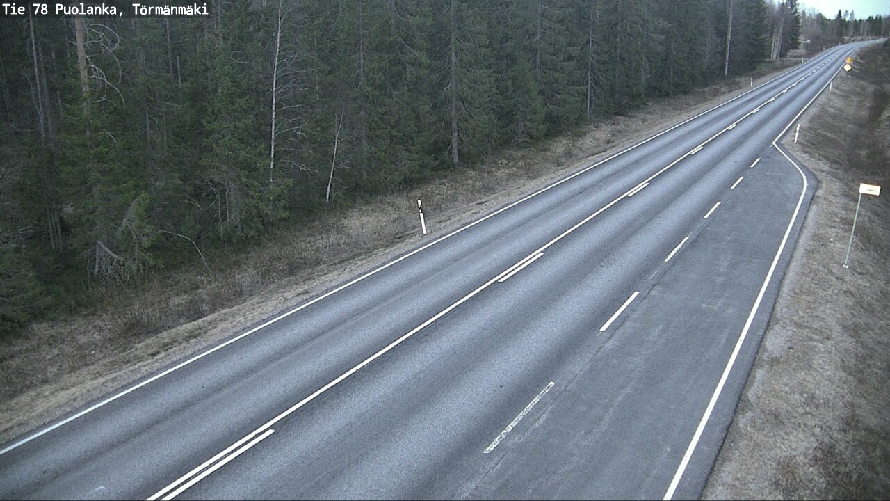 Kelikamerat Kuva Tie 78 Puolanka, Törmänmäki, Puolanka, Kainuu
