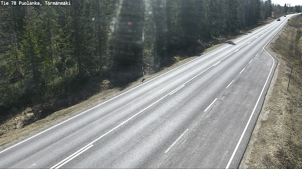 Kelikamerat Kuva Tie 78 Puolanka, Törmänmäki, Puolanka, Kainuu