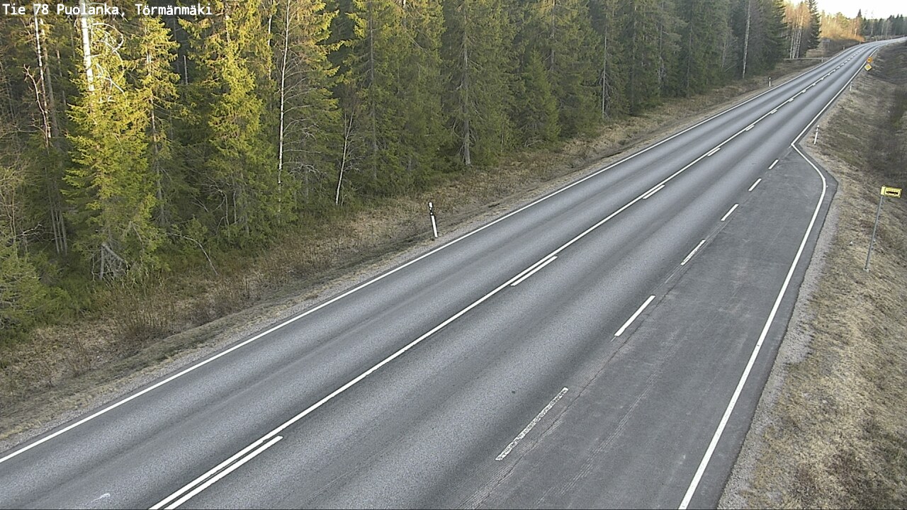 Kelikamerat Kuva Tie 78 Puolanka, Törmänmäki, Puolanka, Kainuu