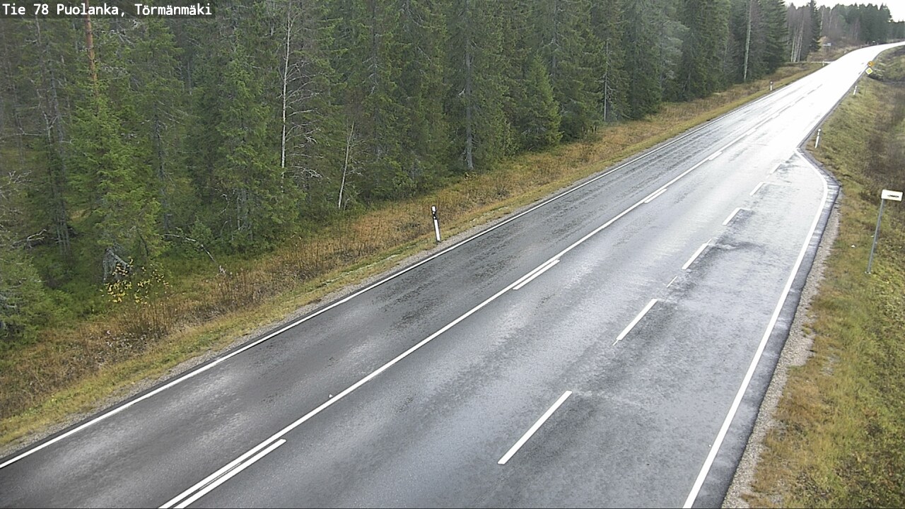 Kelikamerat Kuva Tie 78 Puolanka, Törmänmäki, Puolanka, Kainuu