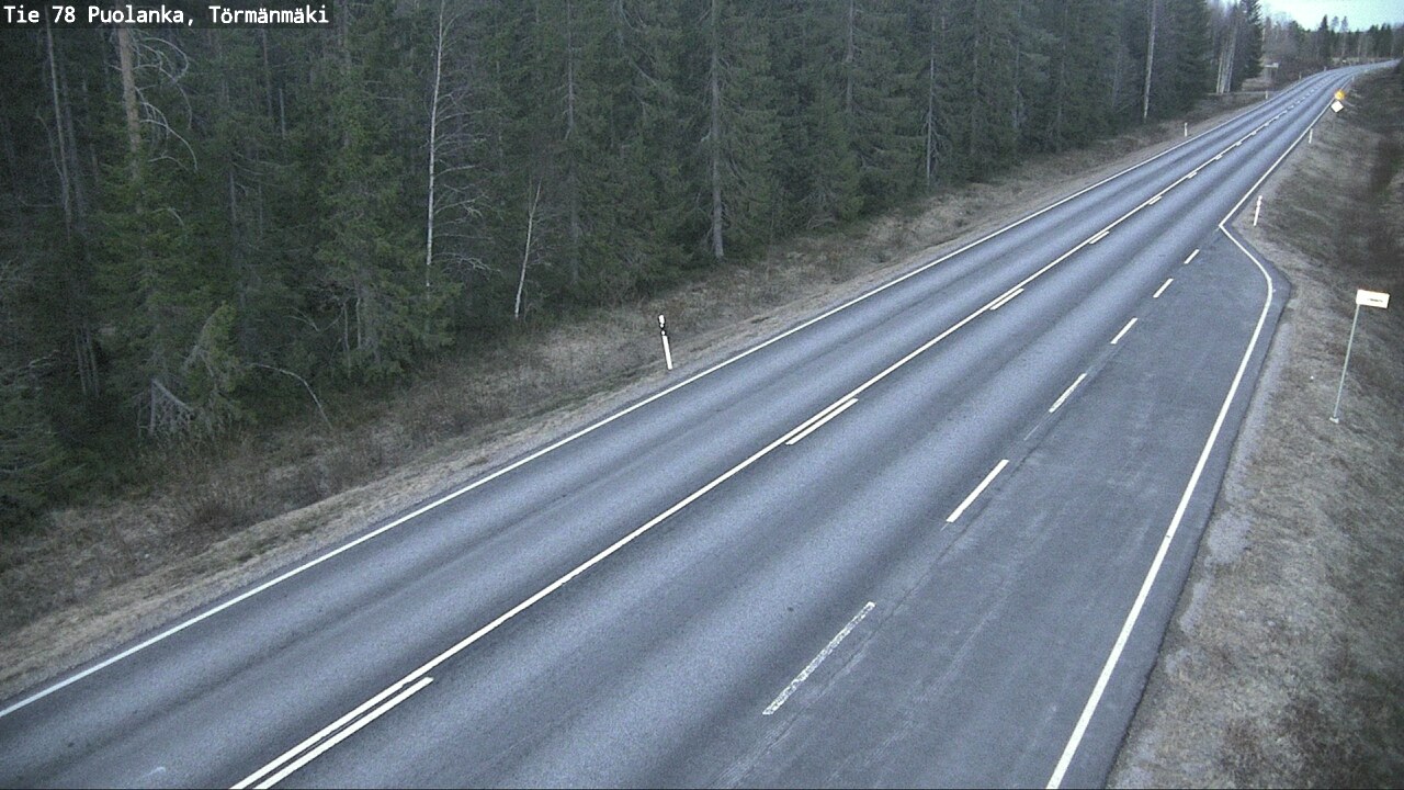 Kelikamerat Kuva Tie 78 Puolanka, Törmänmäki, Puolanka, Kainuu