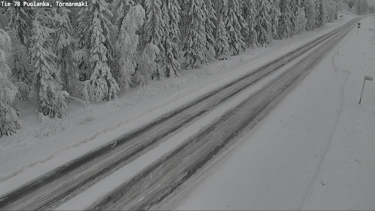 Kelikamerat Kuva Tie 78 Puolanka, Törmänmäki, Puolanka, Kainuu