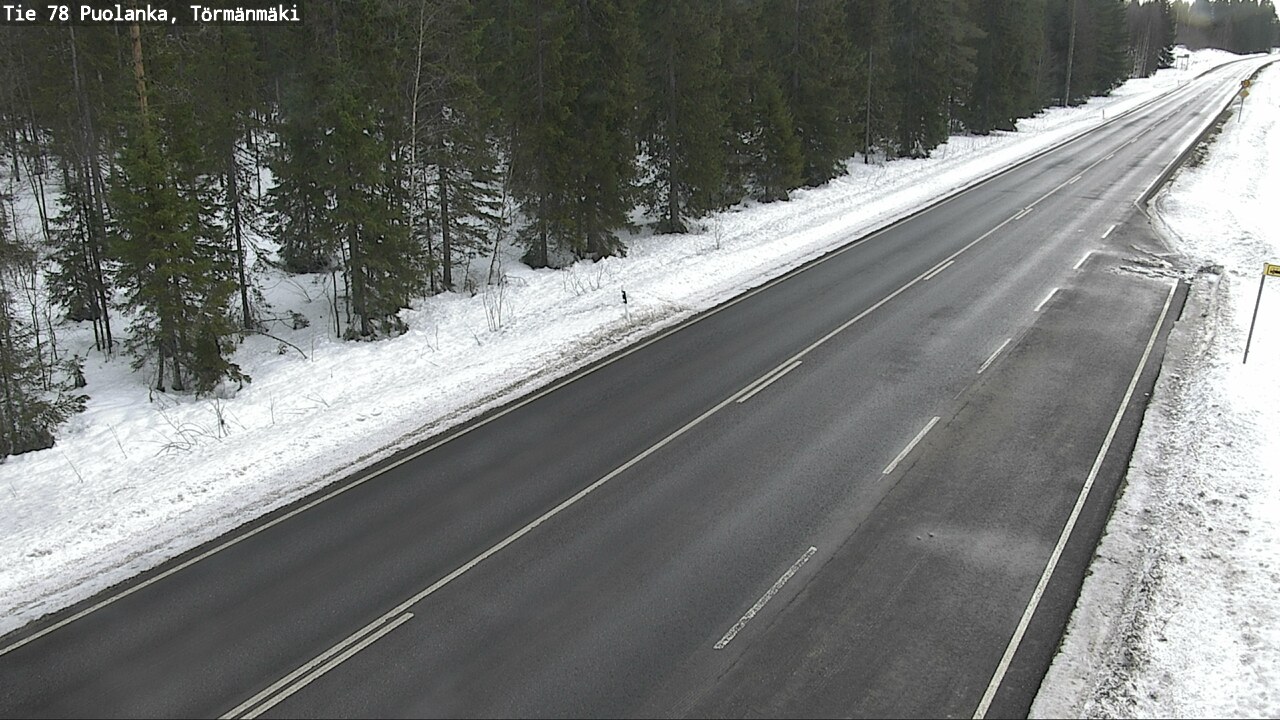 Kelikamerat Kuva Tie 78 Puolanka, Törmänmäki, Puolanka, Kainuu