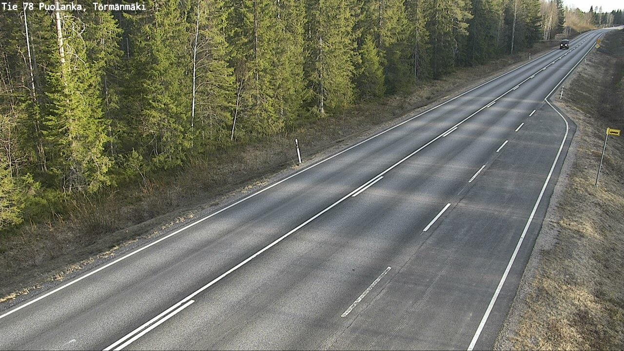 Kelikamerat Kuva Tie 78 Puolanka, Törmänmäki, Puolanka, Kainuu