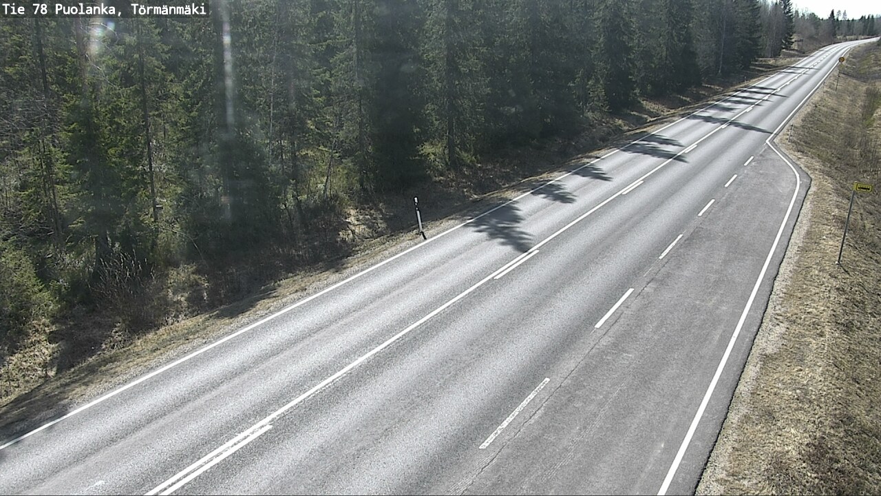 Kelikamerat Kuva Tie 78 Puolanka, Törmänmäki, Puolanka, Kainuu