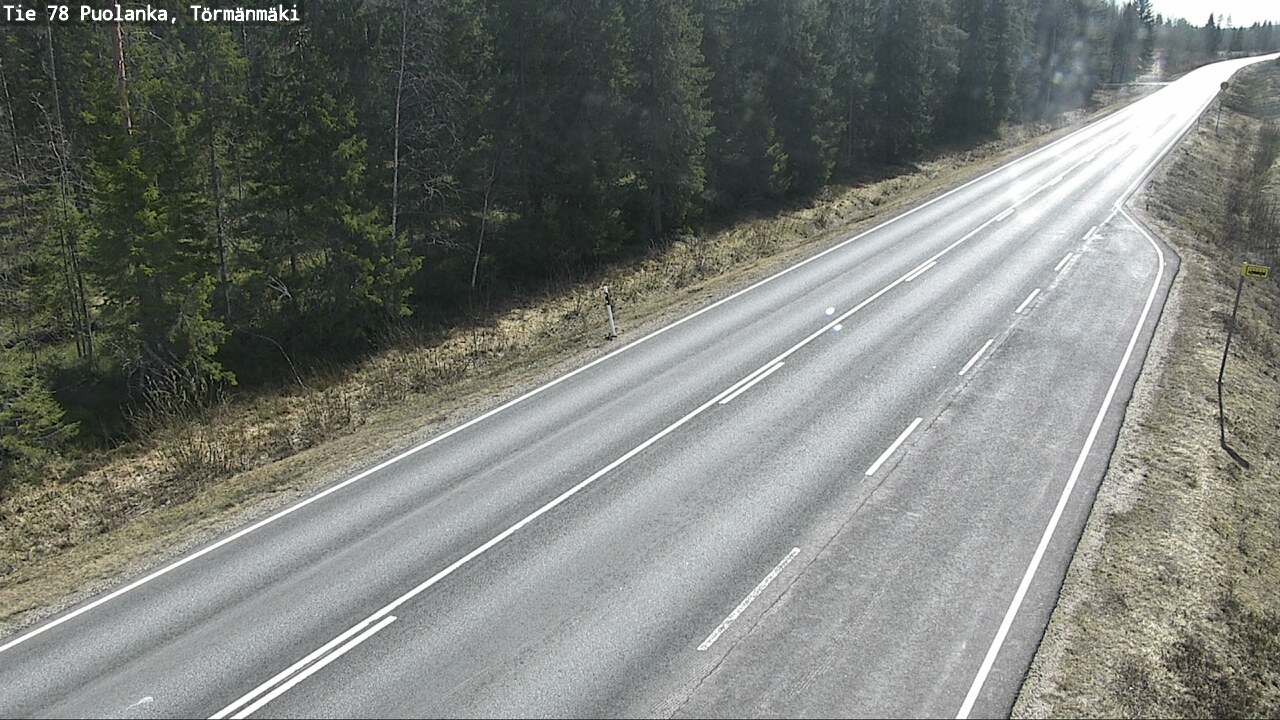 Kelikamerat Kuva Tie 78 Puolanka, Törmänmäki, Puolanka, Kainuu