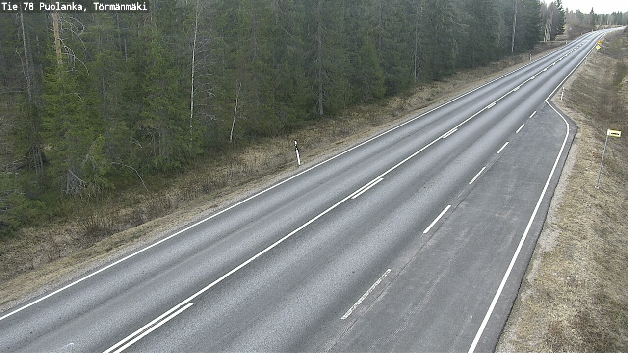 Kelikamerat Kuva Tie 78 Puolanka, Törmänmäki, Puolanka, Kainuu