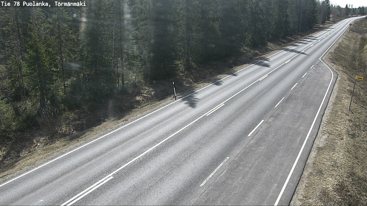 Kelikamerat Kuva Tie 78 Puolanka, Törmänmäki, Puolanka, Kainuu