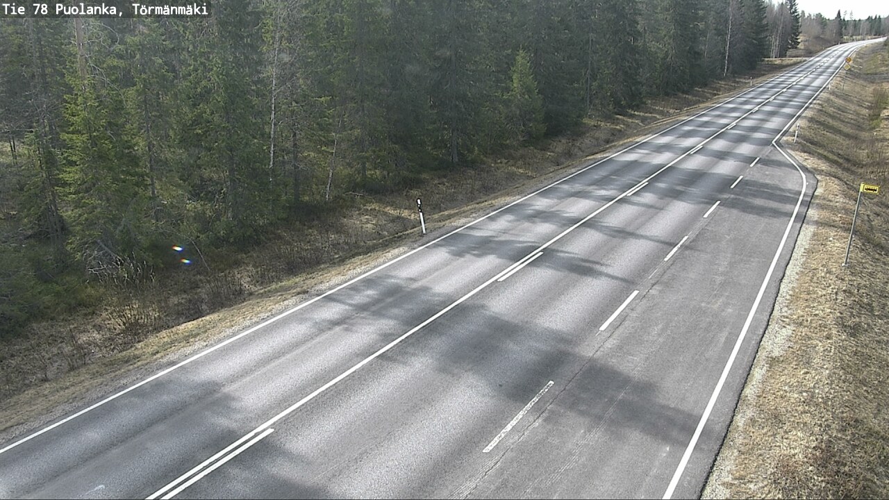 Kelikamerat Kuva Tie 78 Puolanka, Törmänmäki, Puolanka, Kainuu