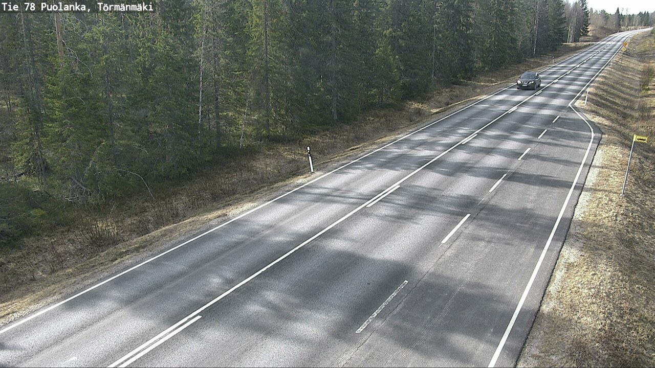 Kelikamerat Kuva Tie 78 Puolanka, Törmänmäki, Puolanka, Kainuu