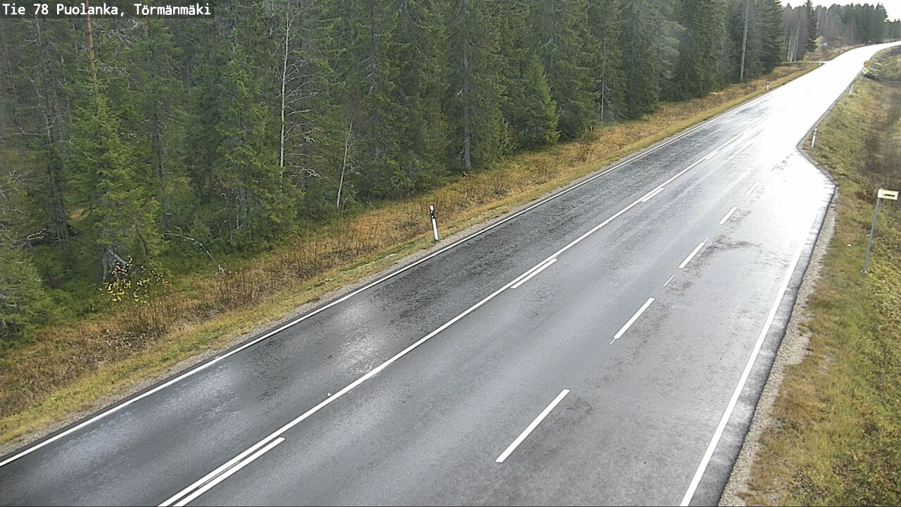 Kelikamerat Kuva Tie 78 Puolanka, Törmänmäki, Puolanka, Kainuu