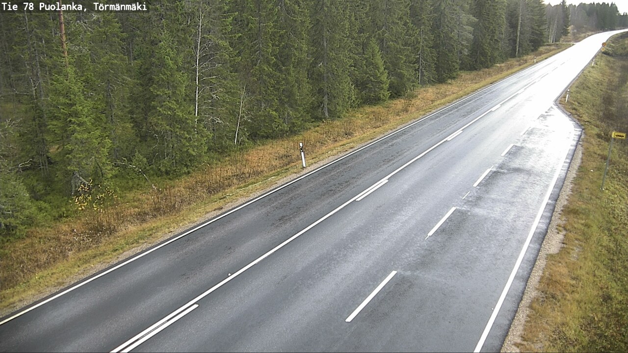 Kelikamerat Kuva Tie 78 Puolanka, Törmänmäki, Puolanka, Kainuu