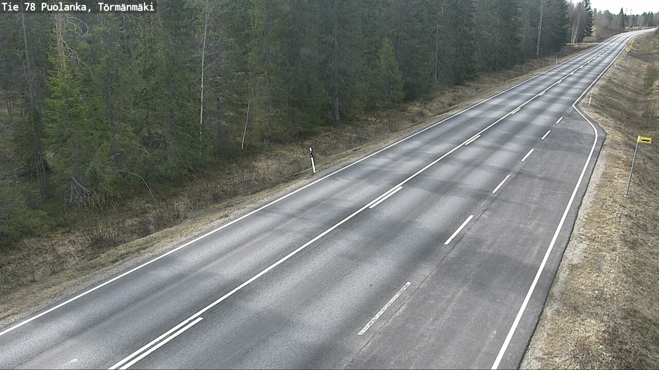 Kelikamerat Kuva Tie 78 Puolanka, Törmänmäki, Puolanka, Kainuu
