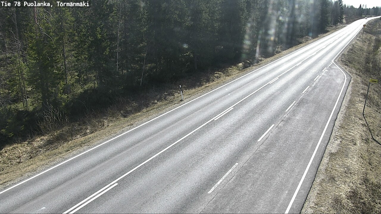 Kelikamerat Kuva Tie 78 Puolanka, Törmänmäki, Puolanka, Kainuu