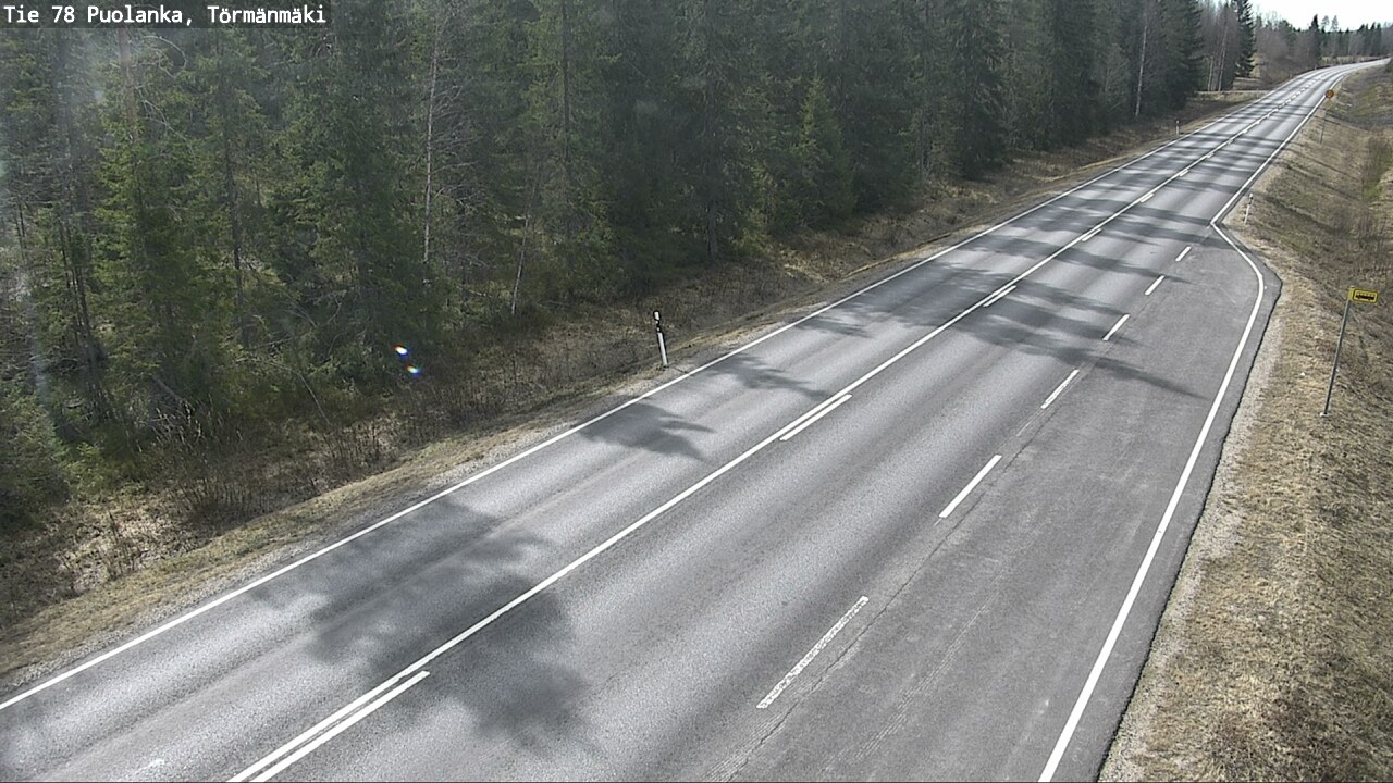 Kelikamerat Kuva Tie 78 Puolanka, Törmänmäki, Puolanka, Kainuu