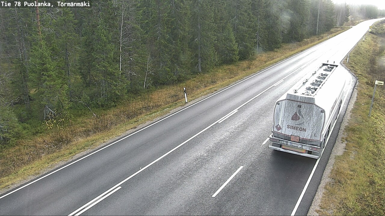 Kelikamerat Kuva Tie 78 Puolanka, Törmänmäki, Puolanka, Kainuu