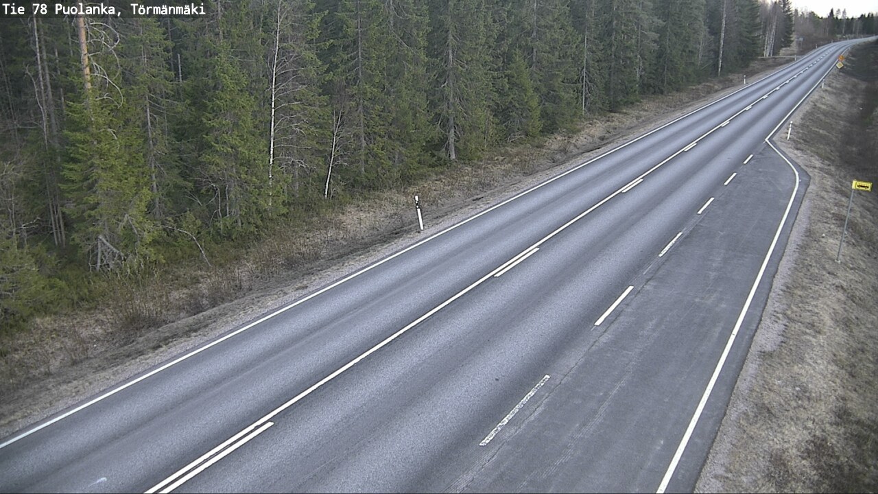 Kelikamerat Kuva Tie 78 Puolanka, Törmänmäki, Puolanka, Kainuu