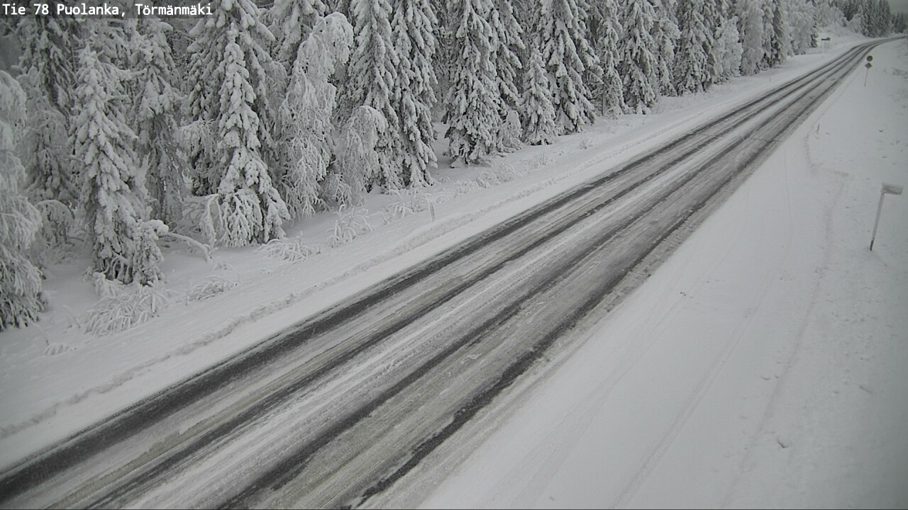 Kelikamerat Kuva Tie 78 Puolanka, Törmänmäki, Puolanka, Kainuu
