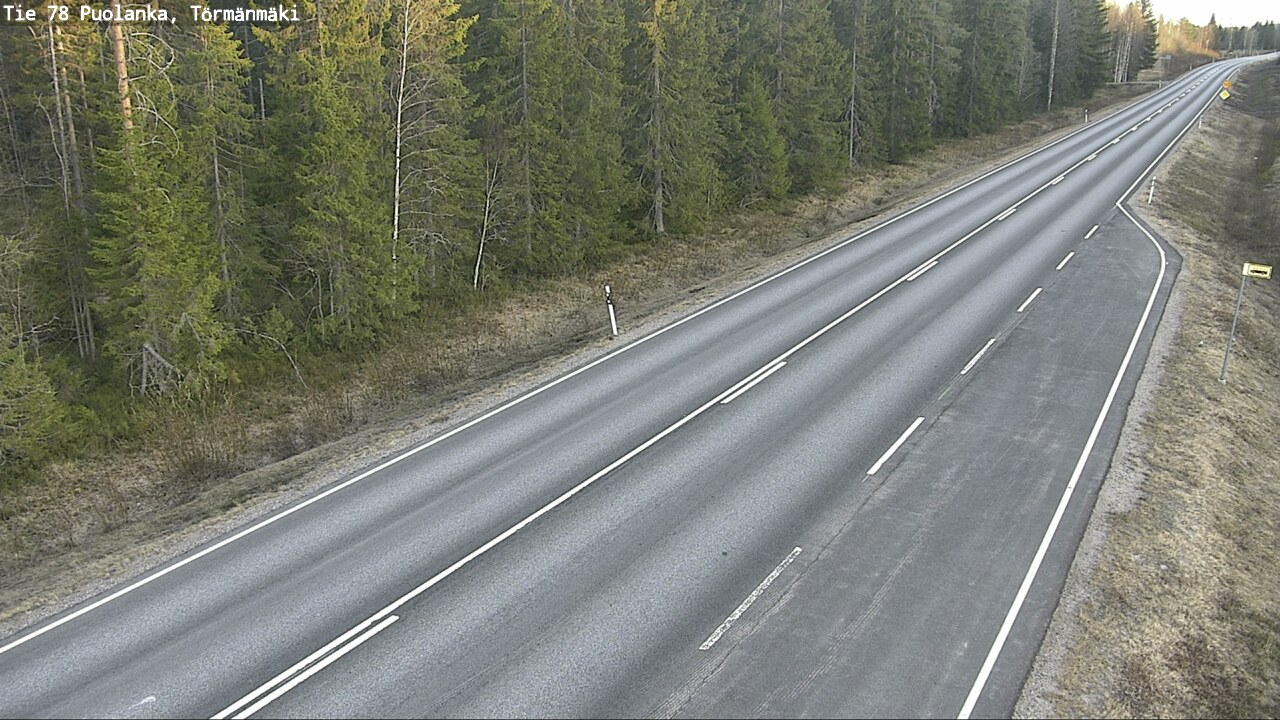 Kelikamerat Kuva Tie 78 Puolanka, Törmänmäki, Puolanka, Kainuu