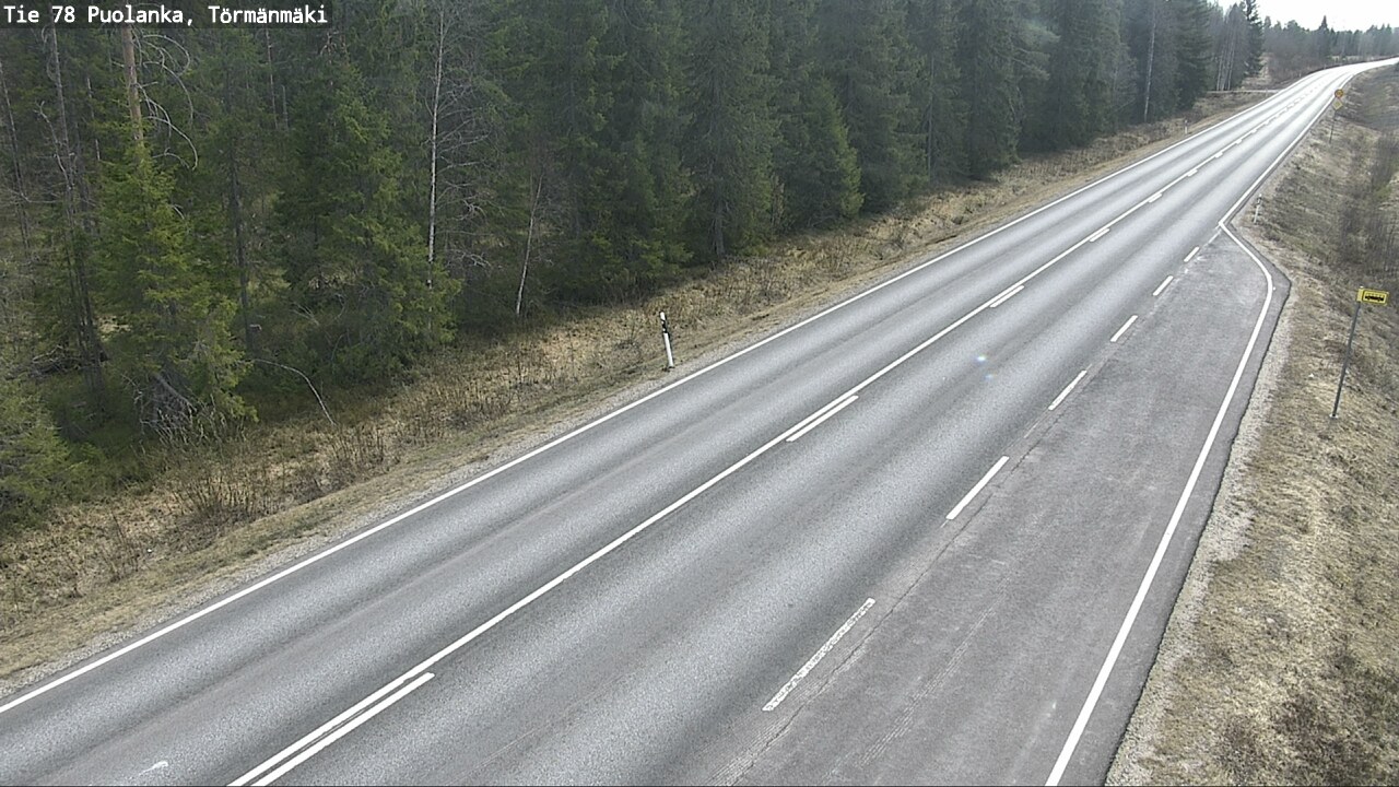Kelikamerat Kuva Tie 78 Puolanka, Törmänmäki, Puolanka, Kainuu