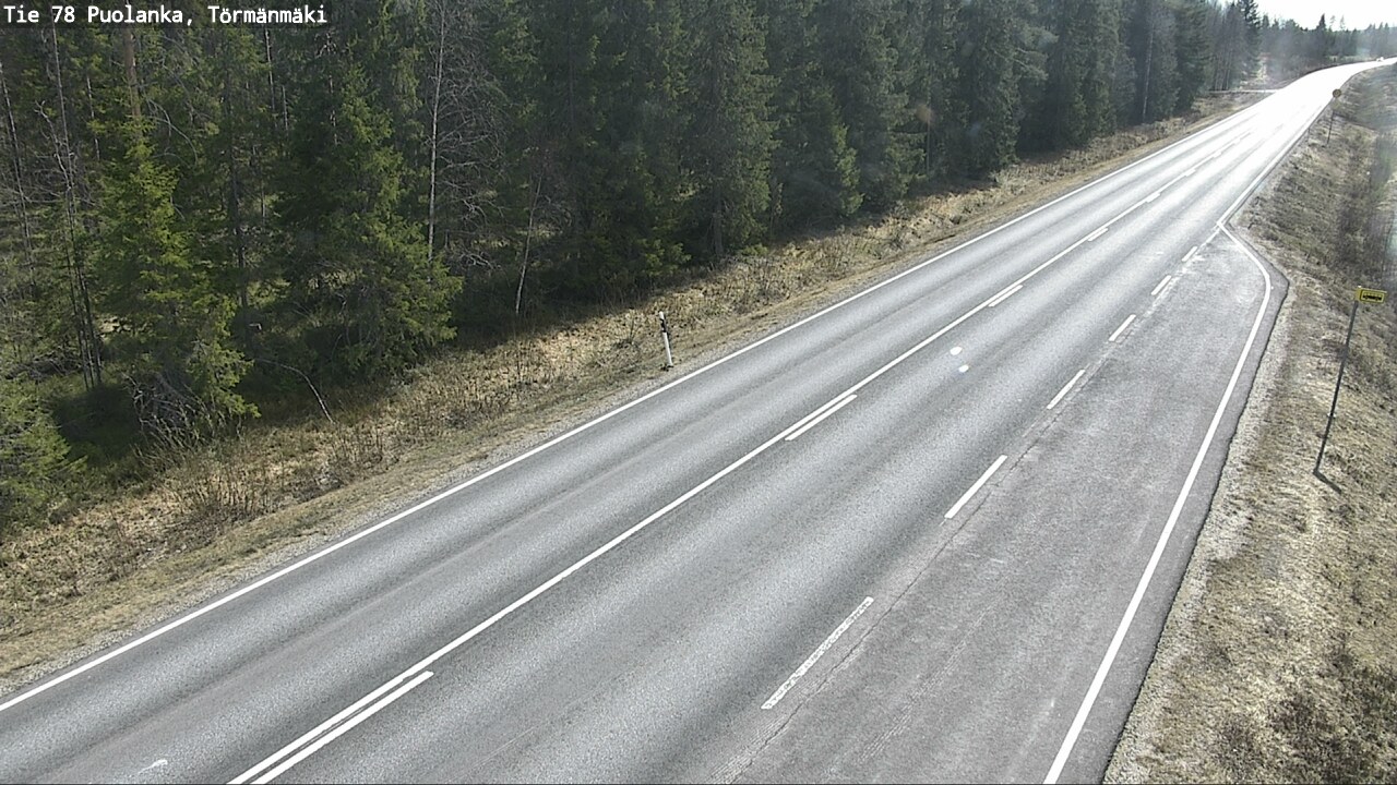 Kelikamerat Kuva Tie 78 Puolanka, Törmänmäki, Puolanka, Kainuu